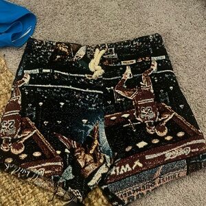 tapestry like shorts